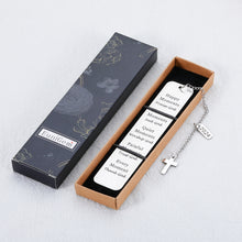 将图片加载到图库查看器,Christian Gifts for Women Men Inspirational Bible Verse Bookmark for Book Lovers Pastor Christmas Stocking Stuffers for Teens Boys Girls Religious Gifts for Daughter Friends Communion Baptism Gifts