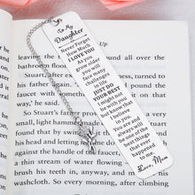 将图片加载到图库查看器,Inspirational Bookmark Gifts for Teen Girl Daughter Birthday Coming-of-Age Gifts from Mom Graduation Gifts for Her Daughter Back to School Wedding Valentines Christmas Present for Women Teen Girls