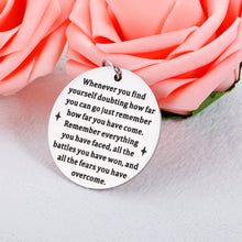 将图片加载到图库查看器,Inspirational Gifts Funny Double-Sided Keychain for Friend Birthday Friendship Gifts for Women Men Son Daughter Graduation Gifts for Him Her Teen Boys Girls Bestie Coworker Christmas Valentines Gifts