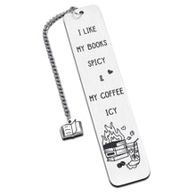 将图片加载到图库查看器,Funny Bookmark for Women Men Bookish Book Lovers Friends Birthday Gifts for Him Her Spicy Book Reader Book Mark Gifts for Female Bookworms Reading Gifts from Book Club Christmas Stocking Stuffers