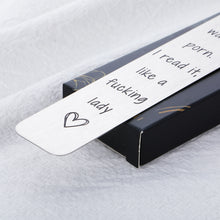 将图片加载到图库查看器,Funny Gifts Bookmark for Women Book Lovers Birthday Gifts for Female Bookish Bookworm Friends Lady Soul Sister Gag Christmas Valentines Gifts Bookmarks for Spicy Reader Book Club Reading Gifts for Her