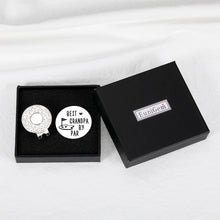 将图片加载到图库查看器,Grandpa Birthday Gifts for Fathers Day Best Grandpa by Par Golf Ball Marker Gifts for Grandfather Retirement Christmas Gifts for Papa Grandpa Golf Lovers Magnetic Hat Clipfrom Granddaughter Grandson