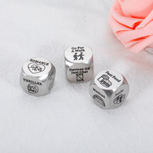 将图片加载到图库查看器,Funny Anniversary Couple Gifts for Husband Wife Wedding Gifts for Newlyweds Date Night Ideas Women Men Christmas Valentines Day for Him Her Birthday Gift for Boyfriend Girlfriend 3pcs Couple Game Dice