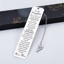 将图片加载到图库查看器,Inspirational Bookmark Gifts for Teen Girl Daughter Birthday Coming-of-Age Gifts from Mom Graduation Gifts for Her Daughter Back to School Wedding Valentines Christmas Present for Women Teen Girls