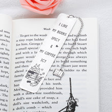 将图片加载到图库查看器,Funny Bookmark for Women Men Bookish Book Lovers Friends Birthday Gifts for Him Her Spicy Book Reader Book Mark Gifts for Female Bookworms Reading Gifts from Book Club Christmas Stocking Stuffers