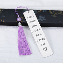 将图片加载到图库查看器,Funny Gifts Bookmark for Women Book Lovers Birthday Gifts for Female Bookish Bookworm Friends Lady Soul Sister Gag Christmas Valentines Gifts Bookmarks for Spicy Reader Book Club Reading Gifts for Her