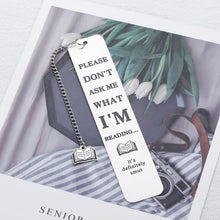 将图片加载到图库查看器,Funny Bookmarks for Women Men Book Lovers Bookish Friends Birthday Gifts for Her Him Spicy Book Reader Book Maker Gifts for Bookworms Book Club Gifts Christmas Stocking Stuffers for Teenager Boys Girl