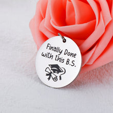 将图片加载到图库查看器,Funny Graduation Key Chain Gift for Class of 2024 Graduation Gifts for Him Her College Grads Gifts for 2024 Senior High School Boys Girls Graduation Gift for Son Daughter Friends Master Nursing School