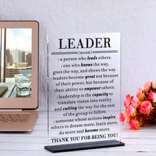 将图片加载到图库查看器,Team Leader Gifts for Women Men Thank You Leadership Gifts for Mentor Supervisor Lady Boss Day Appreciation Gifts for Employee Coworker Birthday Leaving Going Away Gifts for Retirement Christmas