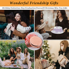 将图片加载到图库查看器,Friendship Gifts for Women Best Friend Birthday Graduation Gifts for Her Bestie Valentines Christmas Travel Sentimental Present for Female Friends Soulmate Gift Ideas for Soul Sister Compact Mirror