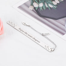 将图片加载到图库查看器,Enjoy The Next Chapter Bookmark for Book Lover Class of 2024 Graduation Gifts for Her Him High School Student Coming-of-Age Birthday Gifts for Son Daughter Coworker Going Away Retirement Presents