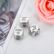 将图片加载到图库查看器,Funny Anniversary Couple Gifts for Husband Wife Wedding Gifts for Newlyweds Date Night Ideas Women Men Christmas Valentines Day for Him Her Birthday Gift for Boyfriend Girlfriend 3pcs Couple Game Dice