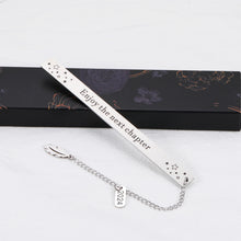 将图片加载到图库查看器,Enjoy The Next Chapter Bookmark for Book Lover Class of 2024 Graduation Gifts for Her Him High School Student Coming-of-Age Birthday Gifts for Son Daughter Coworker Going Away Retirement Presents