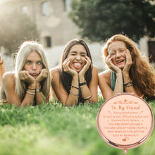 将图片加载到图库查看器,Friendship Gifts for Women Best Friend Birthday Graduation Gifts for Her Bestie Valentines Christmas Travel Sentimental Present for Female Friends Soulmate Gift Ideas for Soul Sister Compact Mirror