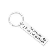 将图片加载到图库查看器,Grandpa Keychain Birthday Gifts for Grandfather from Granddaughter Grandson Father's Day Gift Christmas Wedding for Grandparents Men Him Promoted to Granddad Key Ring from Grandkids Grandchildren
