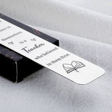 将图片加载到图库查看器,Thank You Gifts Bookmark for Women Men Teachers Day Appreciation Presents for Her Him Teacher Graduation Gifts Female Male Christmas Valentines Retirement Charms for Special Education Preschool Tutor