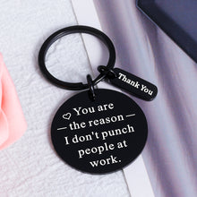 将图片加载到图库查看器,Coworker Leaving Office Gifts for Women Men Colleague Going Away Thank You Keychain Appreciation Gift for Her Him Leader Mentor Coworkers Christmas Birthday Boss Day Retirement Farewell Promotion Gift