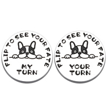 将图片加载到图库查看器,Funny Decision Coin Gift for Women Men Dog Lovers Gifts for Girls Boys Pet Owner Dog Walking Decision Maker Gifts for Home Parents Husband Pocket Token Birthday Dog Adoption Day Present Double-Sided