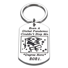 将图片加载到图库查看器,Graduation Decorations 2021 Gifts Keychain for Him Her Funny Gifts for Women Men Inspirational High School College Nurses Student Girls Boys Grads Presents BFF Daughter Son Birthday Jewelry from Mom