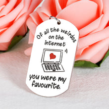 将图片加载到图库查看器,Valentines Day Gifts for Boyfriend from Girlfriend Anniversary Birthday Gifts for Men Women Christmas Present for Husband Wife Wedding Dating Gifts for Couple Lovers Long Distance Relationship Charm