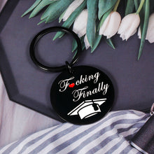 将图片加载到图库查看器,Graduation Keychain Gifts for Women Men Class of 2022 Seniors Funny High School Students Nursing Medical Masters Graduation Gifts for Him Her College Female Male Grads Son PhD Degree Presents Friends