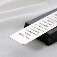 将图片加载到图库查看器,Boss Day Gifts for Women Boss Lady Thank You Gifts for Female Boss Mentor Leader Appreciation Gifts for Manager Supervisor Leaving Going Away Present for Christmas Valentines Retirement Bookmark