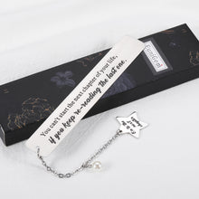 将图片加载到图库查看器,Bookmarks with Chain Inspirational Birthday Happy Retirement Graduation Gifts for Men Women Boss Coworker College Boy Girl Anniversary Wedding Christmas Gifts for Bookworm Husband Boyfriend Book Lover
