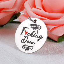 将图片加载到图库查看器,College Graduation Gifts for Her Him Class of 2023 Funny Graduation Gifts for Nursing School Nurses Lawyer Masters Degree PhD MBA Present for Men Women Senior Best Friend Graduation Keychain Charm