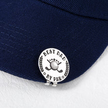 将图片加载到图库查看器,Golf Ball Markers Gifts for Dad Fathers Day Birthday Present from Daughter Son Novelty Hat Clip Gifts for Golf Lover Daddy Ball Marker for Father First Time Dad New Daddy To Be Gifts for Him Husband