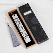 将图片加载到图库查看器,Be Strong Be Brave Bookmark with Tassel Engraved Inspirational Quotes Gifts for Women Men Encouraging Christmas Bookmarks Gifts for Teens Boy Girl Book Lovers Bookworm Son Daughter Birthday Graduation
