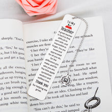 将图片加载到图库查看器,Teacher Gifts Bookmark for Women Men Book Lovers Teacher Appreciation Gifts for Best Teacher Thank You Gifts Teacher Graduation Birthday Christmas Valentines Gifts Bulk for Teachers Day from Students