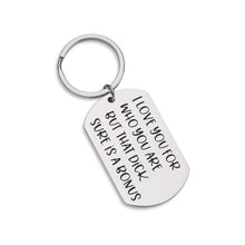 将图片加载到图库查看器,Funny Keychain for Boyfriend Husband Gifts from Girlfriend Wife Anniversary Valentine's Day Christmas Adult Humor Mature Sexy Sarcasm Naughty Gag Gift Idea for Men Him Fiance