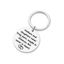 将图片加载到图库查看器,3Pcs Mom Gifts Keychain from Daughter for Mothers Day Gifts for Big Sis Little Sis Mom Matching Heart Pendant Keychain Set for Mom Daughter Family Gift for Christmas Birthday for Women Sister