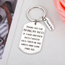 将图片加载到图库查看器,Funny Gifts for Boss Men Women Keychain Boss Day Birthday Appreciation Gifts for Leader Mentor Supervisor Office Thank You Leaving Going Away Retirement Christmas Presents from Coworkers Employee