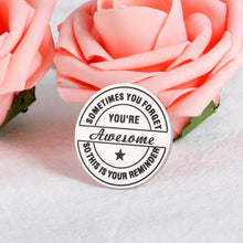 将图片加载到图库查看器,Funny Inspirational Gifts for Coworker Friends Birthday Appreciation Gifts for Boss Leader Pocket Token for Husband Son Daughter Graduation Leaving Going Away Retirement Thank You Gifts Double-Sided