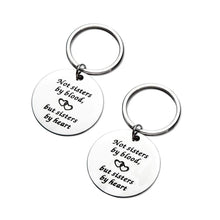 将图片加载到图库查看器,Sister Gifts Keychain from Sister Brithday Gift for Sisters Best Friend Keychain Friendship Pendants for Women Girls A Sister is God's Way of Making Sure We Never Walk Alone Wedding Jewelry for Her