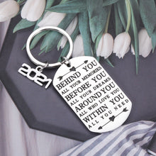 将图片加载到图库查看器,Inspirational Gifts for Women Men 2021 Graduation Gifts Keychain for Teen Girls Boys College Nursing High School Students Birthday Coming-of-age Back to School Gifts for Daughter Son Best Friends