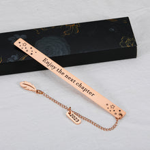 将图片加载到图库查看器,Enjoy The Next Chapter Bookmark for Book Lover, Class 2023 Graduation Gifts for Her Him College High School Student, Retirement Gifts for Women Coworker Leaving, Daughter Birthday Christmas Presents