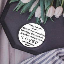 将图片加载到图库查看器,Pocket Hug for Son Daughter Kids Miss You Gifts for Women Men Inspirational Christmas Stocking Stuffers for Teens Boy Girl Birthday Long Distance Relationship Graduation Keepsake for Friends Him Her