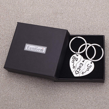 将图片加载到图库查看器,3Pcs Mom Gifts Keychain from Daughter for Mothers Day Gifts for Big Sis Little Sis Mom Matching Heart Pendant Keychain Set for Mom Daughter Family Gift for Christmas Birthday for Women Sister