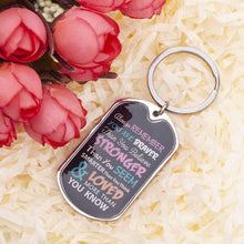 将图片加载到图库查看器,Inspirational Keychain Graduation Gifts for Women Men Him Her Always Remember You are Braver Than You Believe Personalized Birthday Charms Pendant for Kids Teens Students Boys Girls