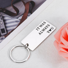 将图片加载到图库查看器,Love Note Keychain Gifts for Him Her Husband Boyfriend Anniversary Birthday Gifts Wife Girlfriend Valentines Engagement Wedding Deployment Gifts for Fiance Bride Groom Long Distance Couple Men Women
