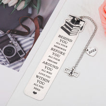 将图片加载到图库查看器,Class of 2022 Senior Inspirational Christmas Gifts Bookmark for Him Her Cool Stcoking Stuffers Teens Graduation Gifts for High School Students Boy Girl Friends Son Daughter Birthday Come-of-Age Charm