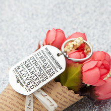 将图片加载到图库查看器,Inspirational Keychain Gifts to My Son Daughter Always Remember You are Braver Than You Believe Key Ring Charm Family Gifts from Dad Mom Graduation Birthday Christmas