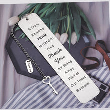 将图片加载到图库查看器,Employee Appreciation Gifts for Coworker Staff Team Member Anniversary Boss Day Gift for Leader Mentor Manager Birthday Christmas Present for Colleague Promotion Leaving Going Away Retirement Bookmark