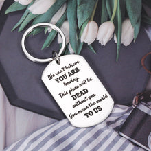 将图片加载到图库查看器,Coworker Leaving Gifts for Women Funny Keychain Colleague Going Away for New Job Gift Office Men Friends Promotion Present for Departing Coworkers Boss Leader Mentor Retirement Farewell Charm