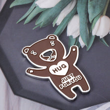将图片加载到图库查看器,Pocket Bear Hug Token Gift, Bear Themed Inspirational Gifts for Her Him Friends Family Encouragement Long Distance Relationship Love Token Charm for Boyfriend Girlfriend Husband Wife Birthday Present