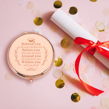 将图片加载到图库查看器,Graduation Gifts for Girls 2023 Senior Graduation Present for Her Daughter Best Friend Compact Mirror Senior Night Keepsake for Female Graduate High School College Master PhD Nurse Law Grad Charms
