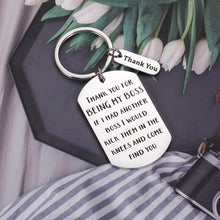 将图片加载到图库查看器,Funny Gifts for Boss Men Women Keychain Boss Day Birthday Appreciation Gifts for Leader Mentor Supervisor Office Thank You Leaving Going Away Retirement Christmas Presents from Coworkers Employee