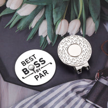 将图片加载到图库查看器,Boss Gifts for Men Women Boss Lady Christmas Present Golf Ball Marker for Golf Lovers Leader Mentor Boss Day Birthday Gifts Idea for Him Her Retirement Valentines Thank You Charm Golf Accessories